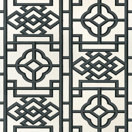 T13315 GATEWAY Black Thibaut Wallpaper