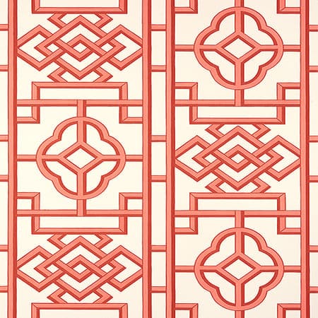 T13316 GATEWAY Coral Thibaut Wallpaper