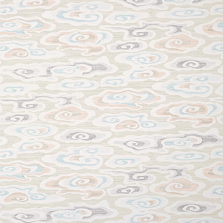 T13321 CLEAR CLOUDS Beige Thibaut Wallpaper