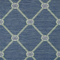 T13354 TURNBERRY TRELLIS Navy Thibaut Wallpaper