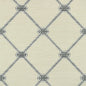 T13355 TURNBERRY TRELLIS Charcoal Thibaut Wallpaper