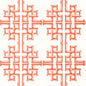 T13904 BOCA BAMBOO Coral Thibaut Wallpaper