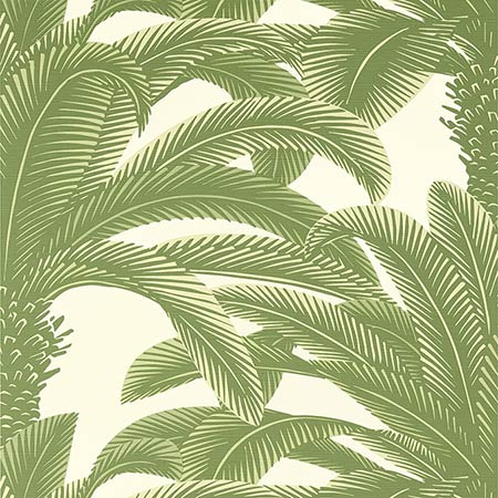 T13911 QUEEN PALM Sage Thibaut Wallpaper
