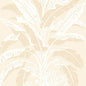 T13920 BANANA TREE Beige Thibaut Wallpaper