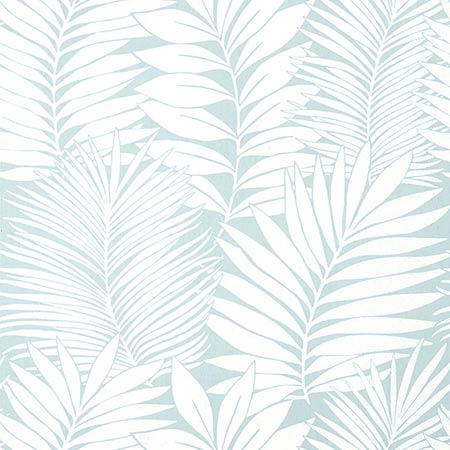 T13929 SIESTA KEY Spa Blue Thibaut Wallpaper