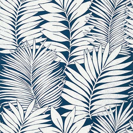 T13930 SIESTA KEY Navy Thibaut Wallpaper