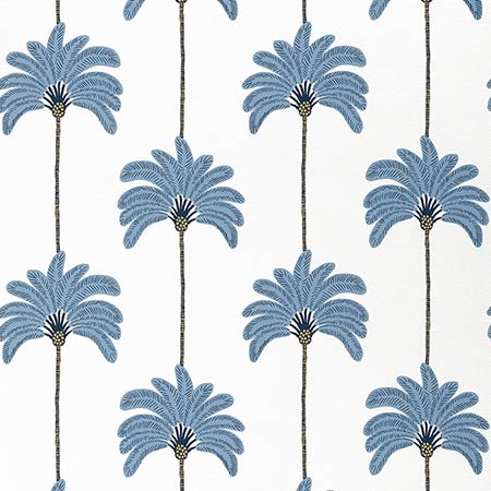 T13944 SUNSET BOULEVARD Blue Thibaut Wallpaper