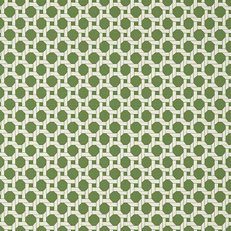 T13957 CHARTER Green Thibaut Wallpaper