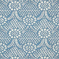 T14314 CHAMOMILE Blue And White Thibaut Wallpaper