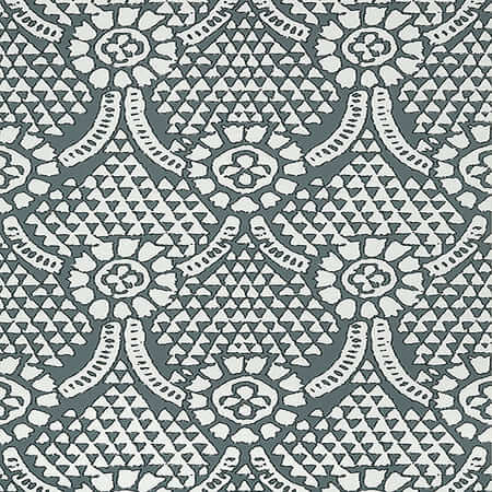 T14317 CHAMOMILE Grey Thibaut Wallpaper