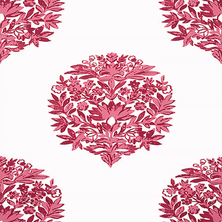 T14321 RIDGEFIELD Pink Thibaut Wallpaper