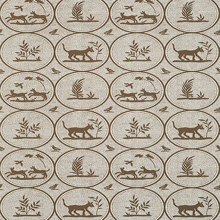 T14349 DOOLEY Brown Thibaut Wallpaper