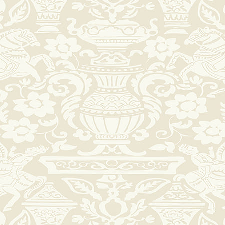 T14363 GALWAY Beige Thibaut Wallpaper