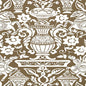 T14364 GALWAY Brown Thibaut Wallpaper