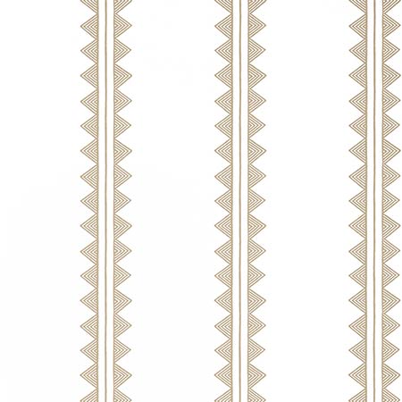 T16229 AGAVE STRIPE Camel Thibaut Wallpaper