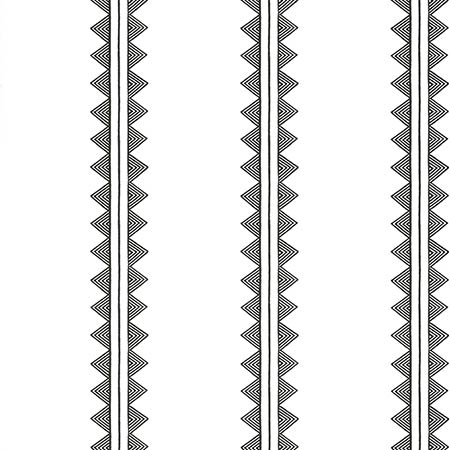 T16232 AGAVE STRIPE Black Thibaut Wallpaper