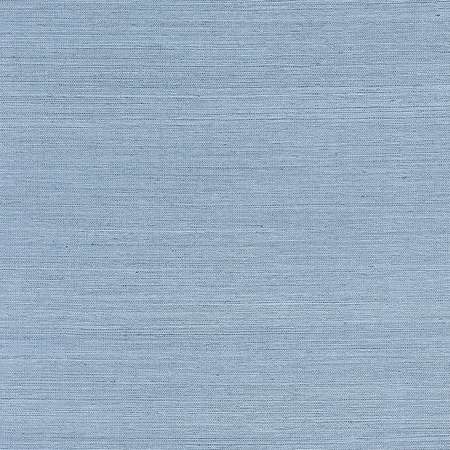 T19619 SHANG EXTRA FINE SISAL Blue Dusk Thibaut Wallpaper