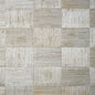 T24077 MOSAIC WEAVE Metallic Silver Thibaut Wallpaper