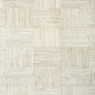 T24078 MOSAIC WEAVE White Thibaut Wallpaper