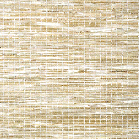 T24087 SUTTON STRIPE White On Natural Thibaut Wallpaper