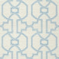 T277 PROMENADE Cream And Blue Thibaut Wallpaper