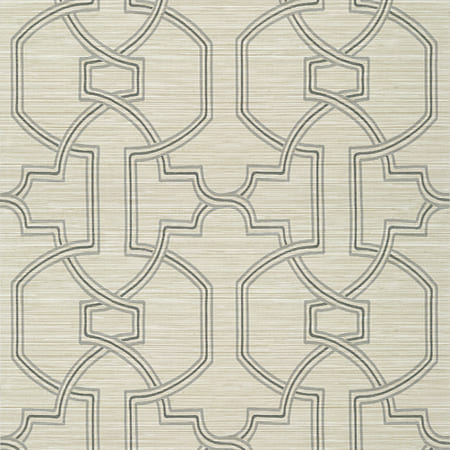 T278 PROMENADE Linen Thibaut Wallpaper