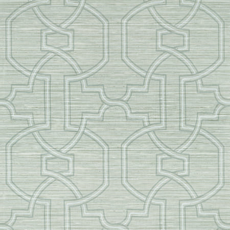 T279 PROMENADE Robin'S Egg Thibaut Wallpaper