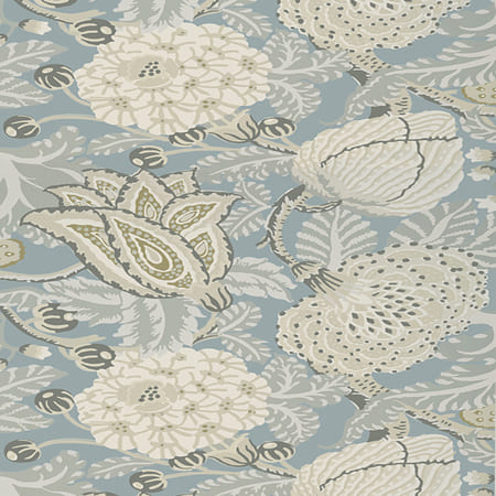 T2948 MITFORD Aqua Thibaut Wallpaper