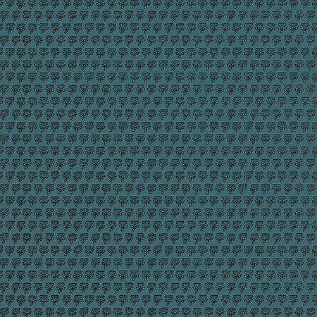 T36443 MIMI Teal Thibaut Wallpaper