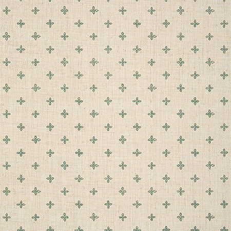 T36452 BETHANY Green On Off White Thibaut Wallpaper