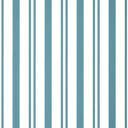 T36457 MAGGIE STRIPE Teal Thibaut Wallpaper