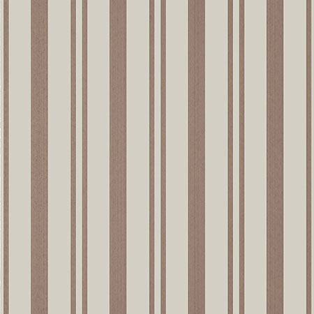 T36463 MAGGIE STRIPE Brown Thibaut Wallpaper