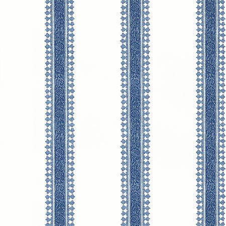 T36467 CAMBRIDGE STRIPE Blue Thibaut Wallpaper