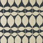 T41047 LOLA Metallic Gold On Black Thibaut Wallpaper