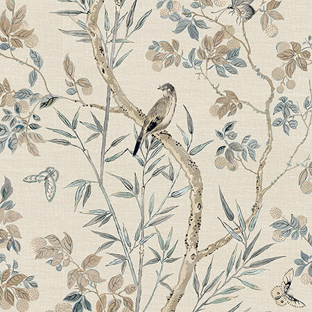 T42012 CLAIRE Neutral Thibaut Wallpaper