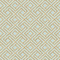 T42046 FRENCH LATTICE Blue And Beige
 Thibaut Wallpaper