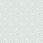 T42050 FRENCH LATTICE Spa Blue Thibaut Wallpaper