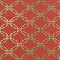 T6070 LINKS Red Thibaut Wallpaper