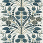 T72602 CORNEILA Aqua Thibaut Wallpaper