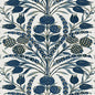 T72603 CORNEILA Navy Thibaut Wallpaper