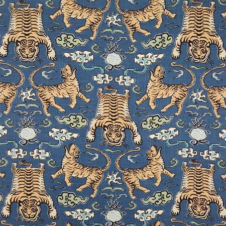 TIGER PACK Denim Carole Fabric