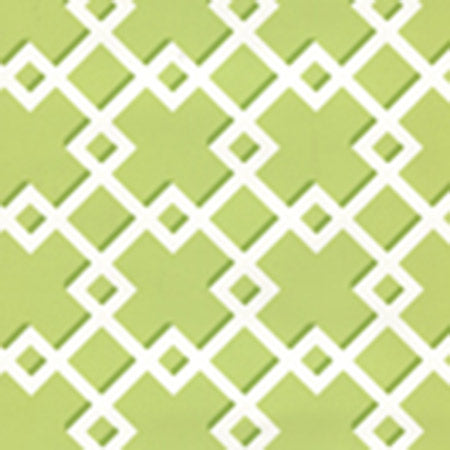 302796W TODD Green On Almost White Quadrille Wallpaper