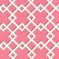 302795W TODD Raspberry On Almost White Quadrille Wallpaper