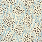 3030-04WP TRILBY New Blue Brown Quadrille Wallpaper