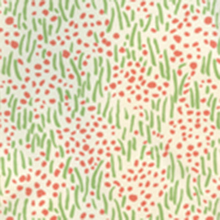 3030-06WP TRILBY Jungle Green New Shrimp Quadrille Wallpaper