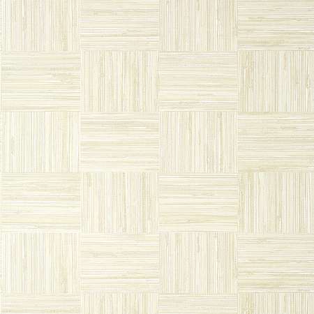 TWW14587 BAYSHORE BASKET WIDE WIDTH Off White Thibaut Wallpaper