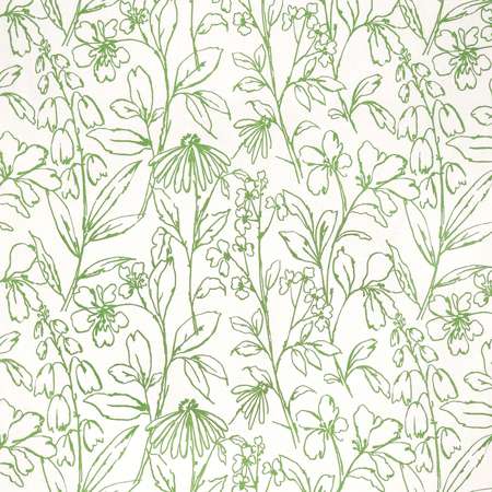 VERY NICE Island Green Carole Fabric