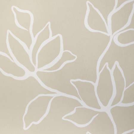 W3886-16 FLORAL SKETCH WP Linen Kravet Wallpaper