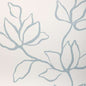 W3886-51 FLORAL SKETCH WP Chambray Kravet Wallpaper