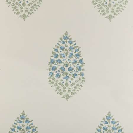 W3938-315 ATELIER PAISLEY WP Blue Sage Kravet Wallpaper